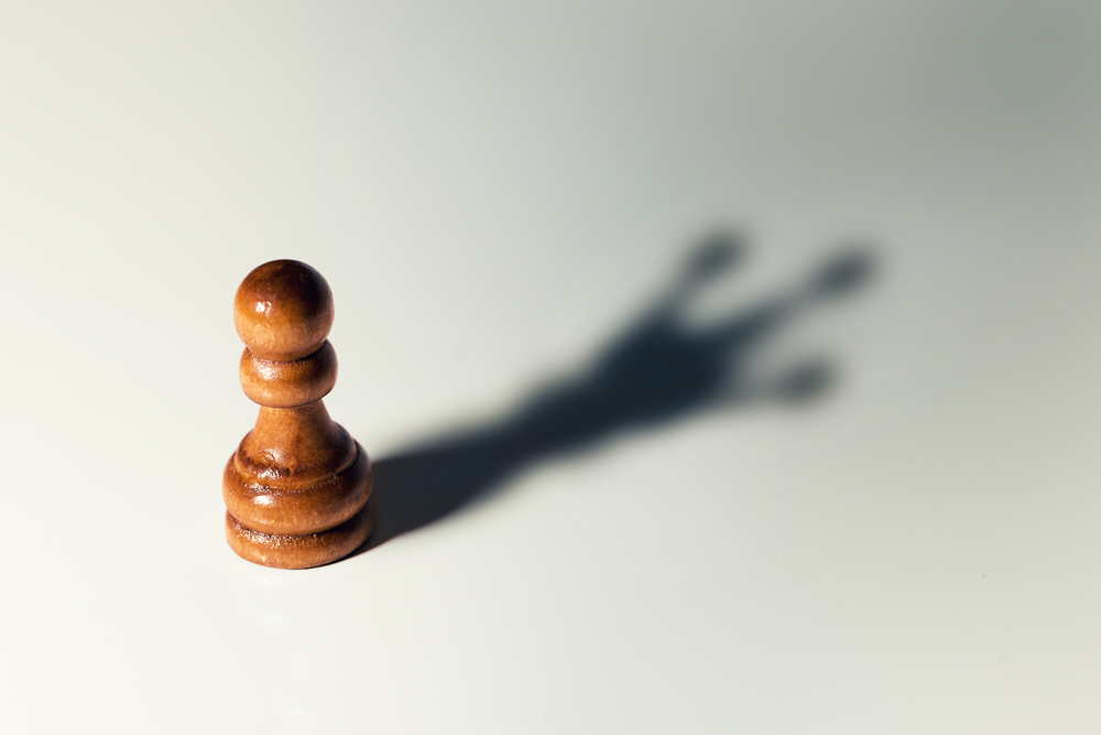 Trust,Yourself,,Self,Confident,Concept,-,Chess,Pawn,With,King